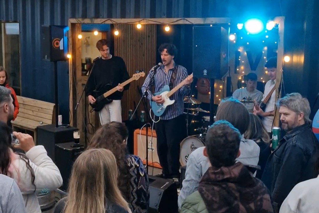 The Sleeze Live at the BigStyle Atlantic Lodge in Killadoon