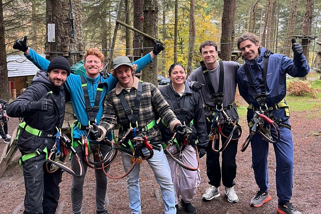 Winter team building